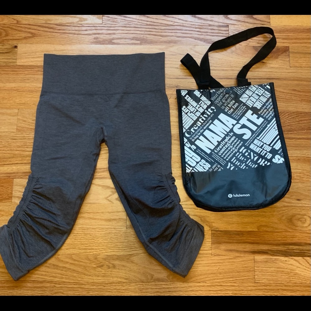 LULULEMON cropped yoga/workou